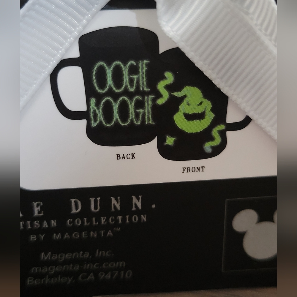 Rae Dunn X Nightmare Before Christmas Glow In The Dark Oogie Boogie Mug